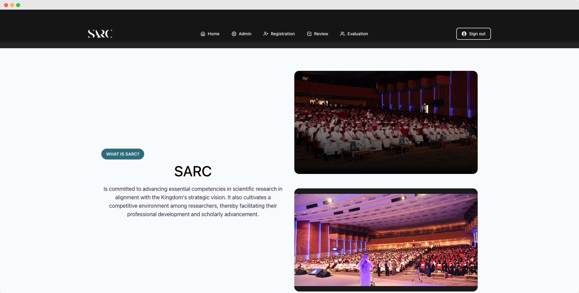 An image of the SARC project.